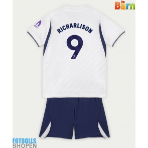 Billiga Tottenham Hotspur Richarlison #9 Hemmatröja Barn 2026-27 Kortärmad (+ Korta byxor)